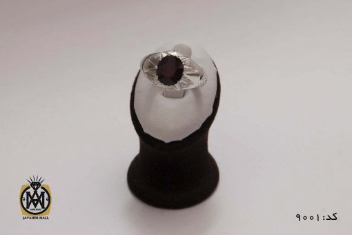 انگشتر یاقوت سرخ آفریقایی مردانه هنر دست استاد شرفیان - کد 8001 - تصویر 9