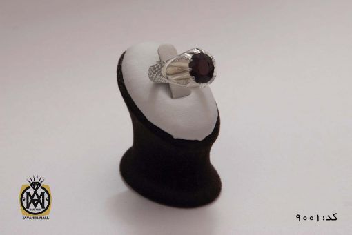 انگشتر یاقوت سرخ آفریقایی مردانه هنر دست استاد شرفیان - کد 8001 - تصویر 2