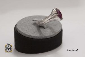 3 انگشتر یاقوت سرخ خوش رنگ مردانه هنر دست استاد شرفیان - کد 8005 - تصویر 4