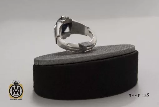 انگشتر یاقوت کبود مردانه هنر دست استاد شرفیان - کد 8002 - تصویر 7