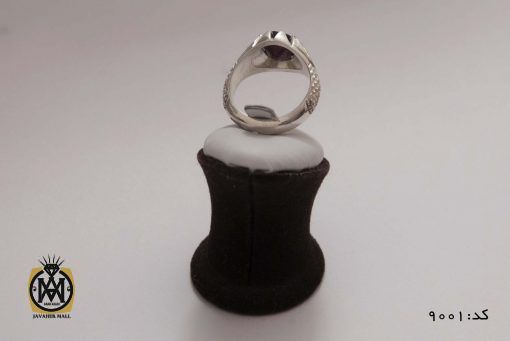 انگشتر یاقوت سرخ آفریقایی مردانه هنر دست استاد شرفیان - کد 8001 - تصویر 5