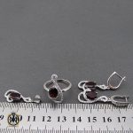 7 سرویس یاقوت گارنت طرح فرانک زنانه - کد 7001 - تصویر 7