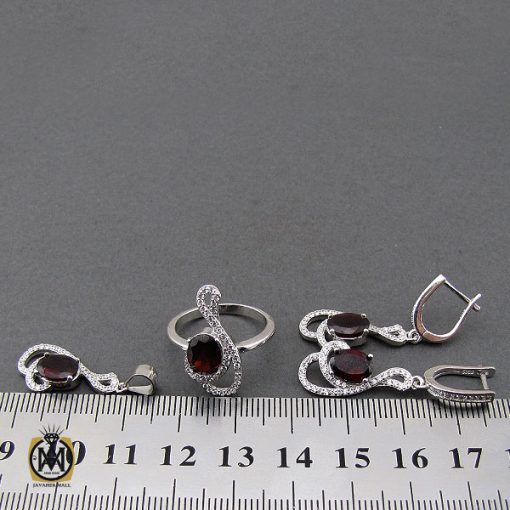 7 سرویس یاقوت گارنت طرح فرانک زنانه - کد 7001 - تصویر 7