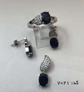 IMG_5678 سرویس یاقوت کبود زنانه طرح نسیم - کد 7021 - تصویر 3