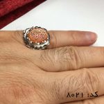 IMG_E7217 انگشتر عقیق یمن با حکاکی یا ثارالله وابن ثاره هنر دست استاد حیدر مردانه - کد 8021 - تصویر 7