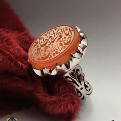 انگشتر عقیق یمن با حکاکی انا خادم الحسین المظلوم هنر دست استاد حیدر مردانه - کد 8030 انگشتر عقیق یمن با حکاکی انا خادم الحسین المظلوم هنر دست استاد حیدر مردانه - کد 8030
