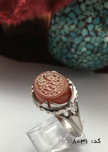 انگشتر عقیق- کد 8031 - تصویر 3