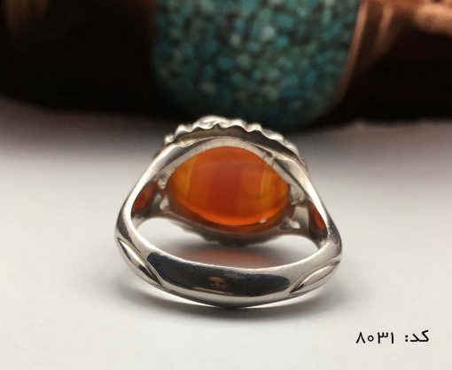 انگشتر عقیق- کد 8031 - تصویر 7