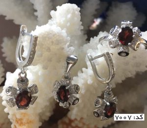 سرویس گارنت زنانه طرح ستایش - کد 7007 - تصویر 2