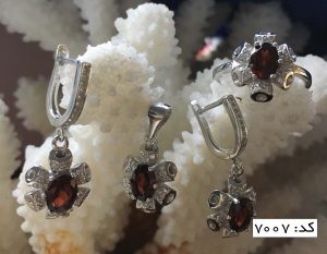 سرویس گارنت زنانه طرح ستایش - کد 7007 - تصویر 3