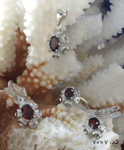 سرویس گارنت زنانه طرح ستایش - کد 7007 - تصویر 4