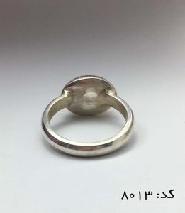 انگشتر عقیق یمن با حکاکی شرف الشمس هنر دست استاد ضابطی - کد 8013 - تصویر 5