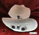 سرویس یاقوت کبود اصل زنانه طرح ارغوان - کد 7028 - تصویر 6