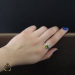 انگشتر زبرجد زنانه اصل