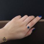 گوشواره نقره اصل زنانه جواهر (1) گوشواره نقره اصل زنانه جواهر