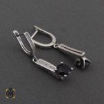 گوشواره نقره و یاقوت کبود جواهرمال