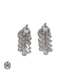 1 گوشواره نقره، کد 5014