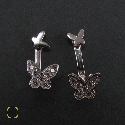 گوشواره نقره، کد 5003 - تصویر 2