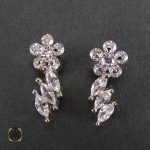 2 گوشواره نقره، کد 5020 - تصویر 3