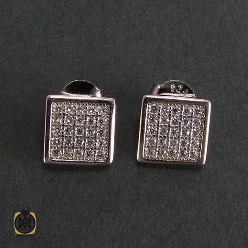 گوشواره نقره، کد 5022 - تصویر 3