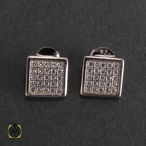 گوشواره نقره، کد 5022 - تصویر 3