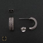 3 گوشواره نقره، کد 5000 - تصویر 4
