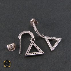 گوشواره نقره زنانه طرح ملیسا - کد 5013 گوشواره نقره زنانه طرح ملیسا - کد 5013