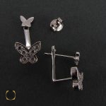 گوشواره نقره، کد 5003 - تصویر 4