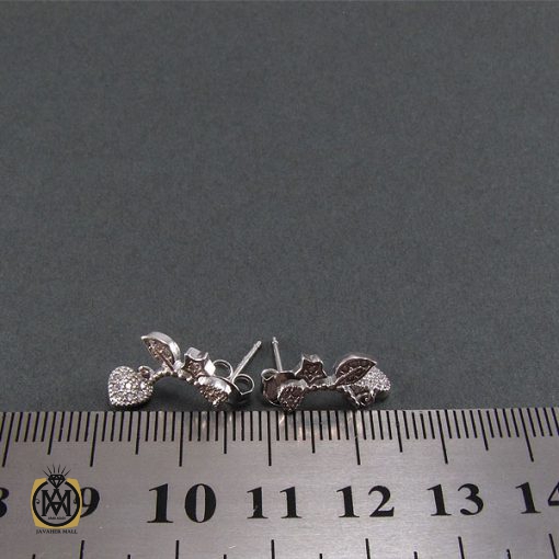 گوشواره نقره زنانه طرح صبا - کد 5016 - تصویر 4