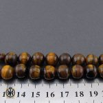 تسبیح چشم ببر 33 دانه اصل و معدنی - کد 4005 - تصویر 4