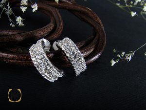 5000 گوشواره نقره، کد 5000 - تصویر 5