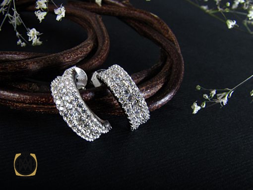 گوشواره نقره، کد 5000 - تصویر 5