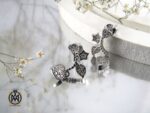 گوشواره نقره زنانه طرح صبا - کد 5016 - تصویر 5