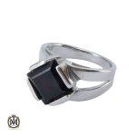 انگشتر گارنت زنانه طرح فرگل – کد 2052