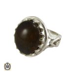 انگشتر کهربا مردانه - 8051