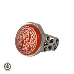 انگشتر عقیق یمن مردانه با حکاکی فزت بحب الحسین - کد 8131 انگشتر عقیق یمن مردانه با حکاکی فزت بحب الحسین - کد 8131