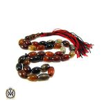 تسبیح عقیق سلیمانی 33 دانه هلی - کد 4045