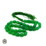 تسبیح کهربای پودری 33 دانه هلی - کد 4090