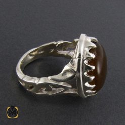 انگشتر کهربا مردانه - 8051 انگشتر کهربا مردانه - 8051