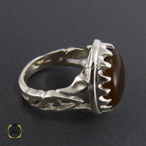 انگشتر کهربا مردانه - 8051 - تصویر 2