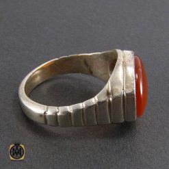 انگشتر عقیق یمن اصل مردانه - کد 8059 انگشتر عقیق یمن اصل مردانه - کد 8059