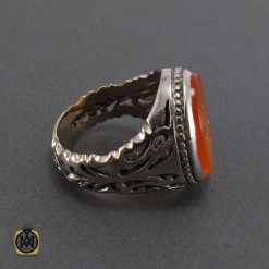 انگشتر عقیق یمن مردانه با حکاکی یا رقیه بنت الحسین س - کد 8094 انگشتر عقیق یمن مردانه با حکاکی یا رقیه بنت الحسین س - کد 8094