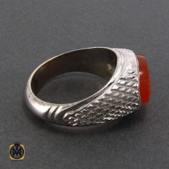 انگشتر عقیق یمن مردانه با حکاکی یا شرف الشمس - کد 8113 انگشتر عقیق یمن مردانه با حکاکی یا شرف الشمس - کد 8113