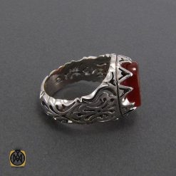 انگشتر عقیق یمن مردانه با حکاکی یا ثار الله - کد 8115 انگشتر عقیق یمن مردانه با حکاکی یا ثار الله - کد 8115