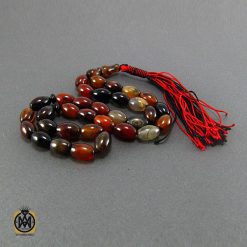 تسبیح عقیق سلیمانی 33 دانه هلی - کد 4045 تسبیح عقیق سلیمانی 33 دانه هلی - کد 4045