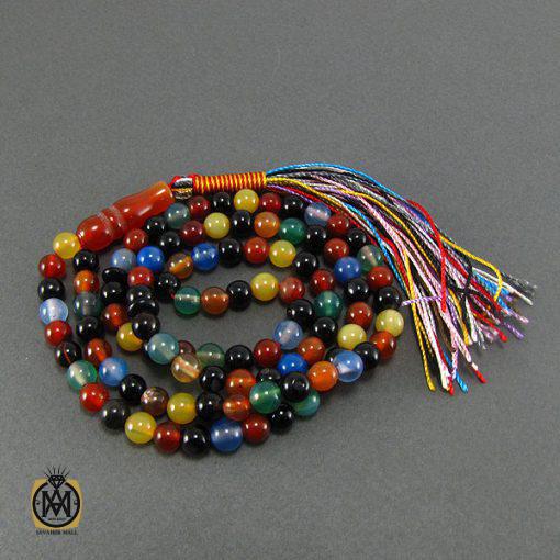 تسبیح عقیق ام البنین 101 دانه متوسط - کد 4048 - تصویر 3