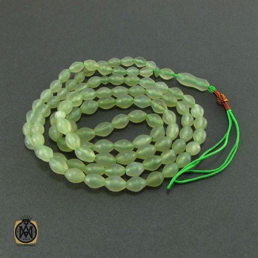 تسبیح شاه مقصود 101 دانه طبیعی خوش تراش - کد 4047 - تصویر 3