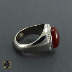 انگشتر عقیق یمن مردانه - کد 8149 انگشتر عقیق یمن مردانه - کد 8149