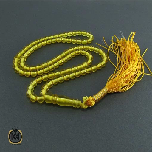 تسبیح کهربای پودری 101 دانه - کد 4066 - تصویر 2