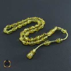 تسبیح کهربای پودری 33 دانه هلی - کد 4068 تسبیح کهربای پودری 33 دانه هلی - کد 4068